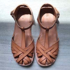COPY - Brown Leather Zara Sandals